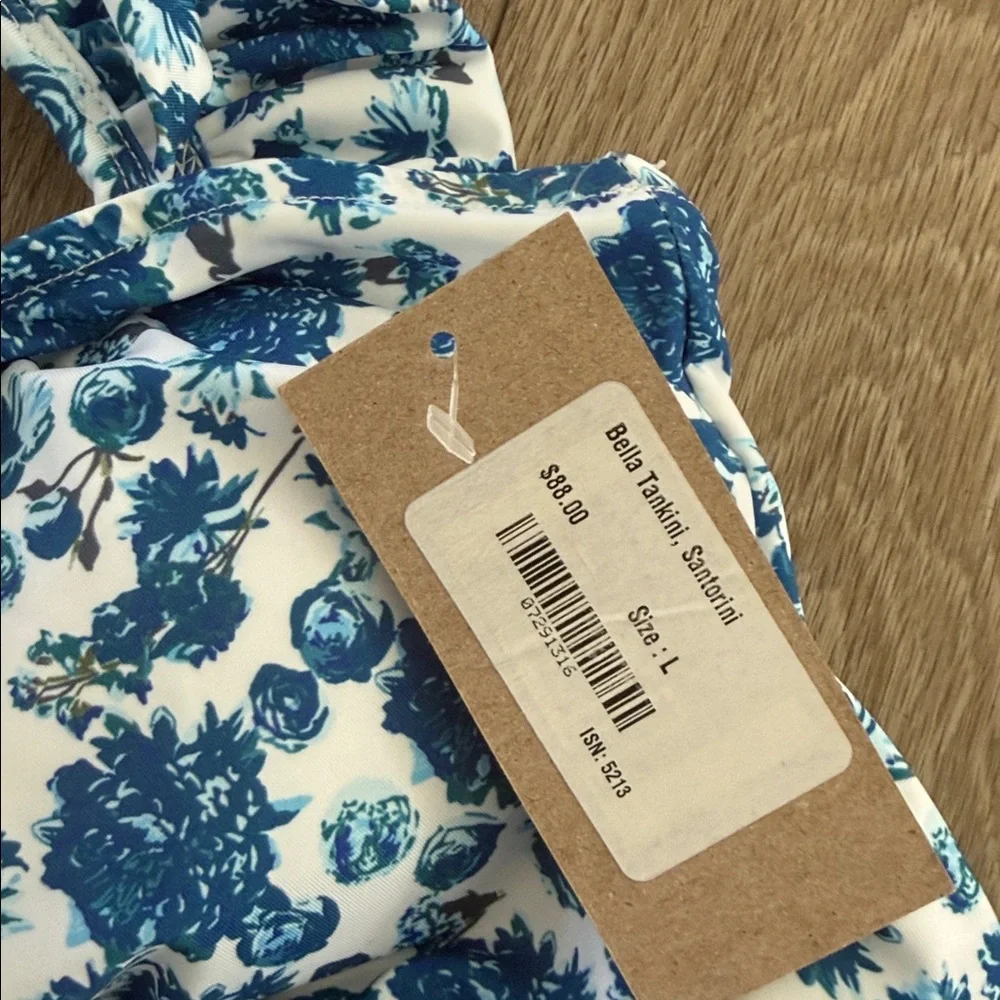 Albion Fit women’s Santorini Tankini and high waisted ruched bottoms NWT large - Picture 8 of 8